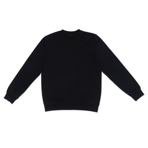 GR Apparel Crewneck Sweatshirt — Black — front