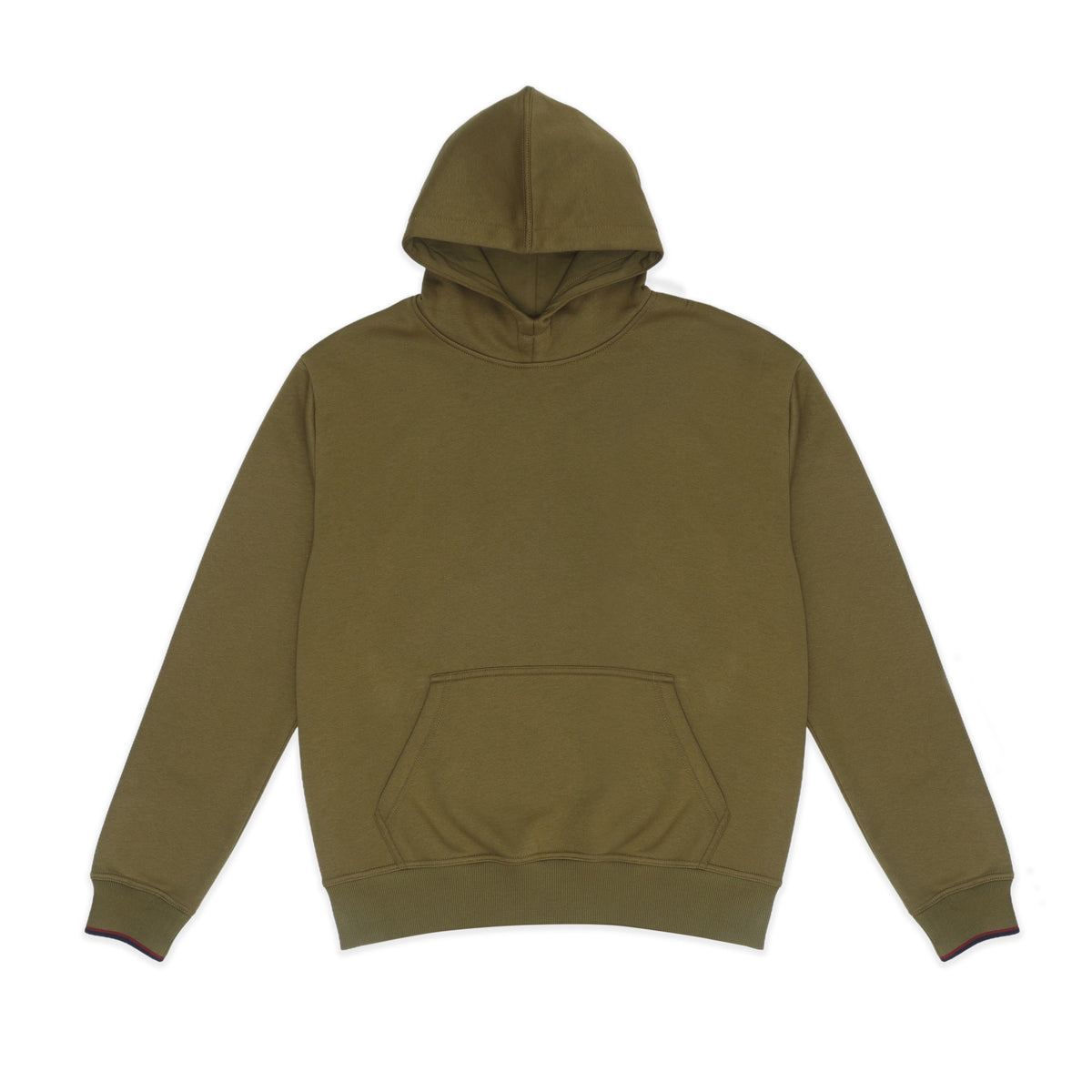 GR Apparel Pullover Hoodie — Olive — front