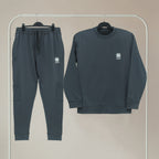 GR Apparel Sweatshirt & Jogger Set — Charcoal — complete set
