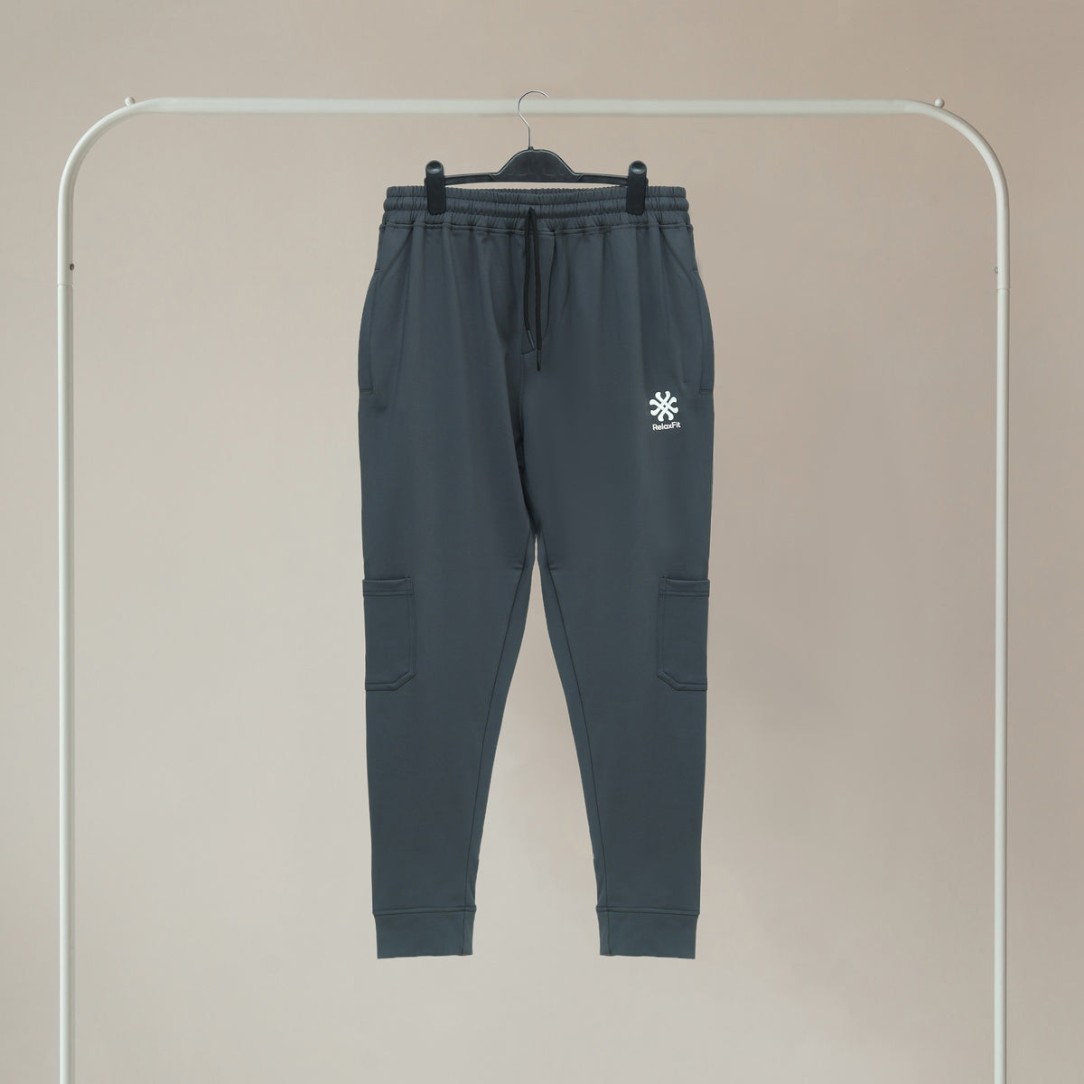 GR Apparel Sweatshirt & Jogger Set — Charcoal — joggers front