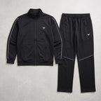 GR Apparel Piped Tracksuit Set in black — detail